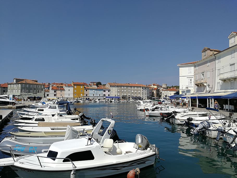 croatia, cres, nautical vessel, water, transportation, mode of transportation HD wallpaper