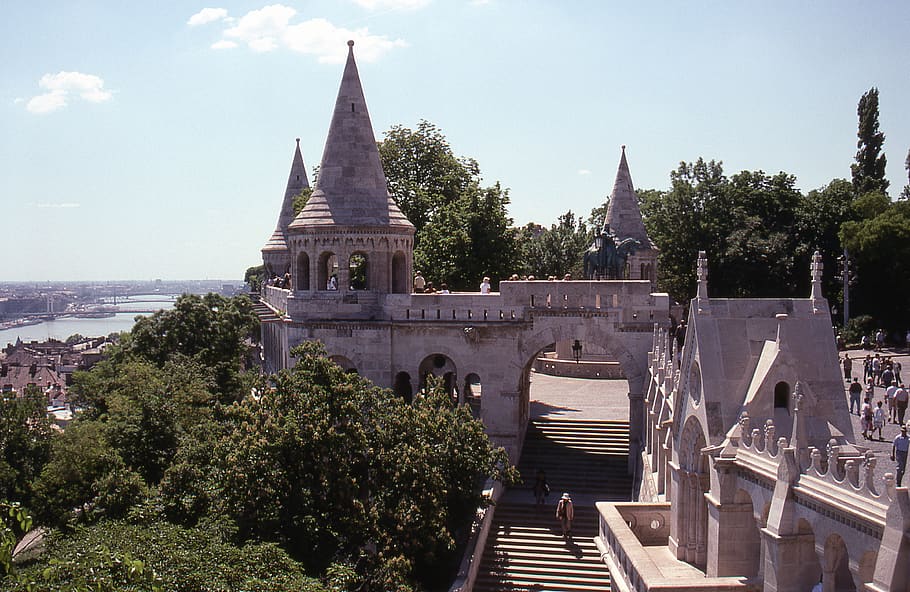 hungary, budapest, built structure, architecture, tree, building exterior HD wallpaper