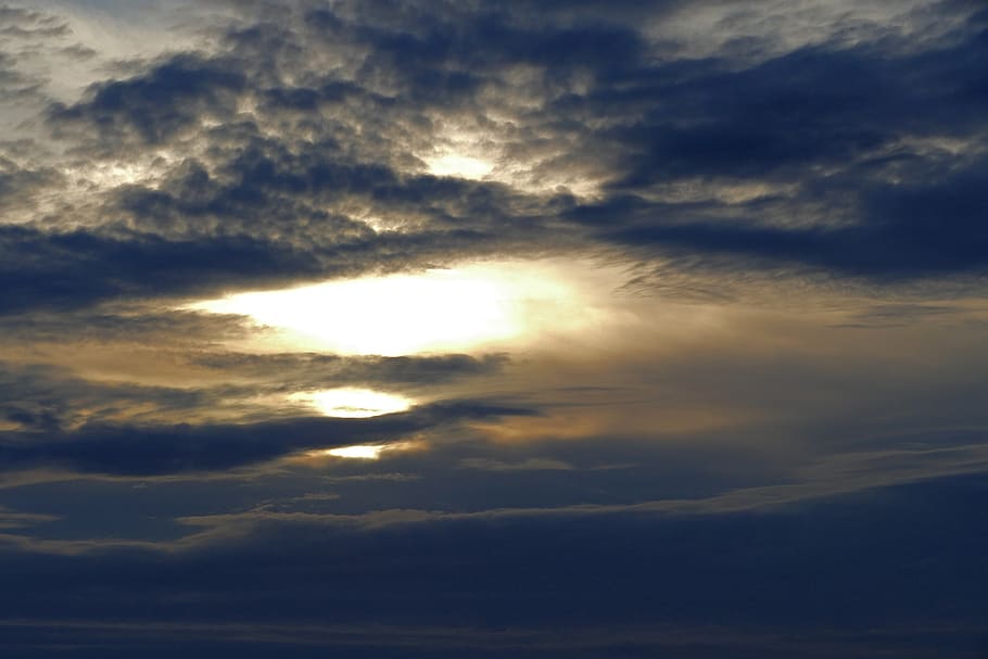 sky, the clouds, the sky, country, summer, weather, cloud - sky HD wallpaper