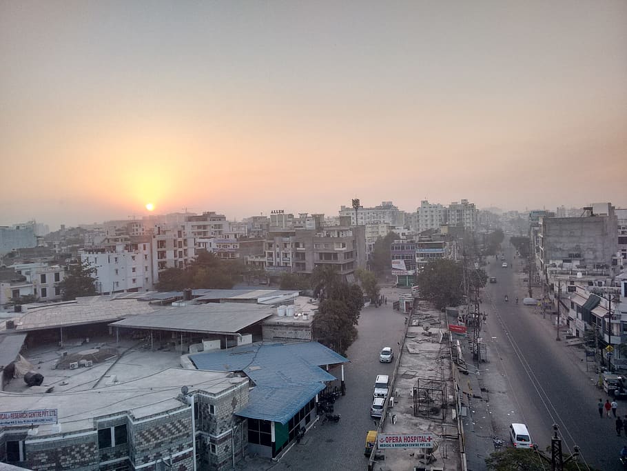 india, kota, city, building exterior, architecture, sky, built structure HD wallpaper