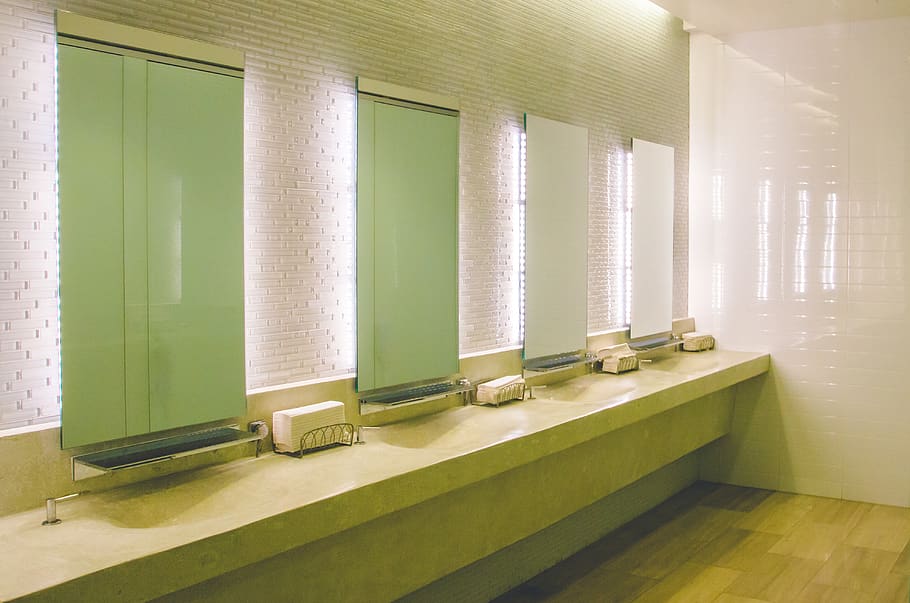bathroom, restroom, interior design, window, indoors, domestic room HD wallpaper