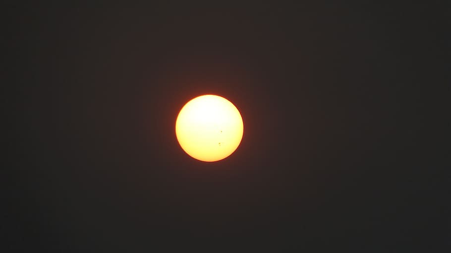 sun, sky, geometric shape, circle, beauty in nature, copy space HD wallpaper