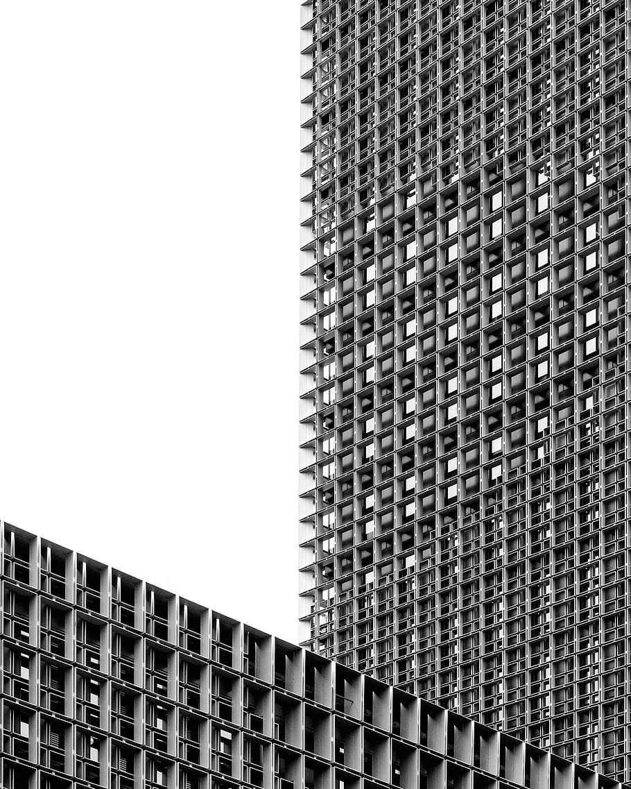 gray concrete building during daytime, building exterior, architecture HD wallpaper