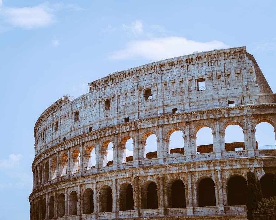brown concrete building structure during daytime, history, architecture HD wallpaper