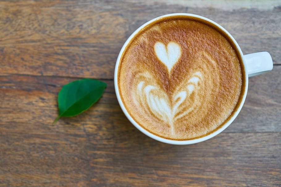 wood, caffeine, coffee, cup, beverage, brown, café, cappuccino HD wallpaper