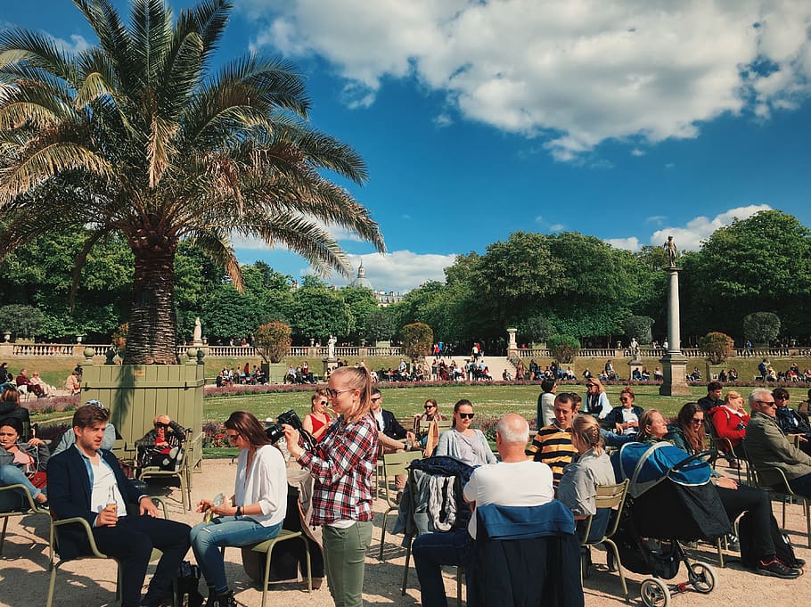 as, human, person, sitting, unnamed road, paris, france, summer HD wallpaper
