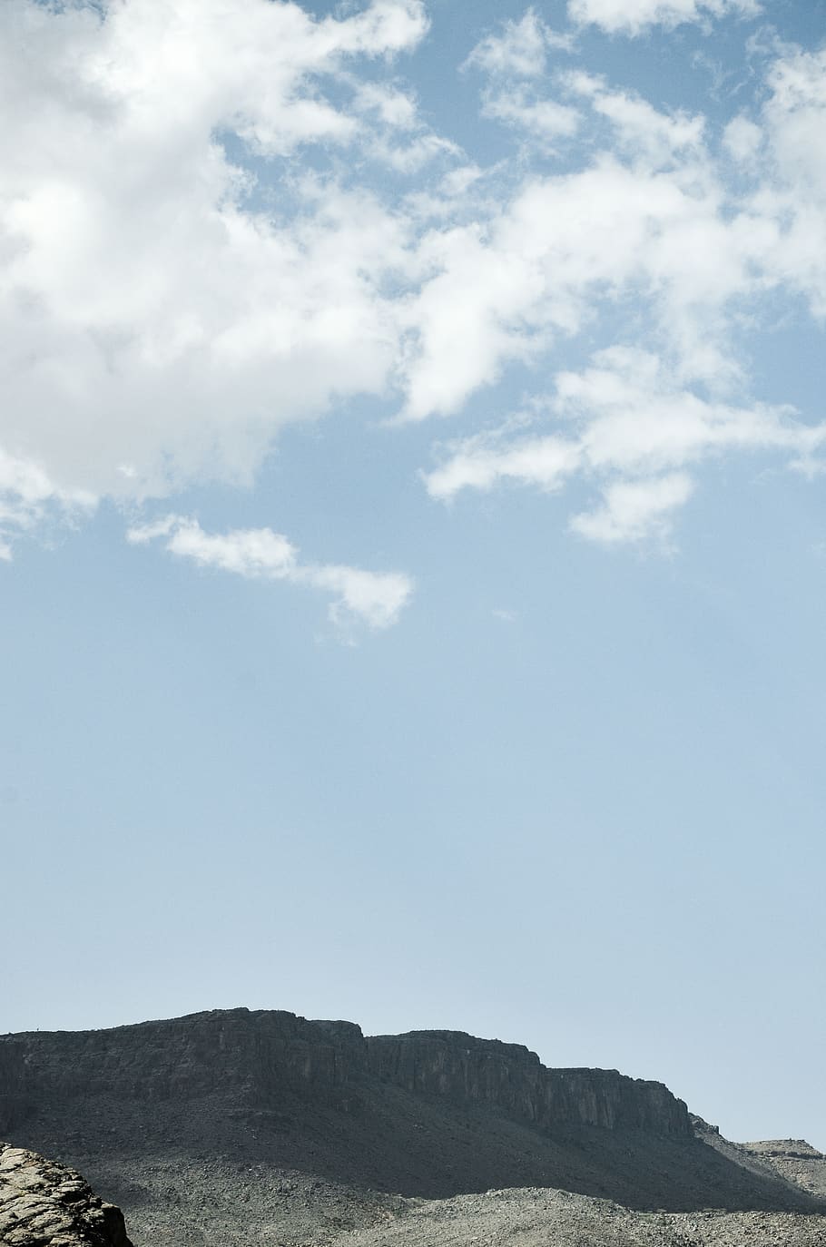 mountains, sky, clouds, space, arab, desert, barren, tall, cloud - sky HD wallpaper