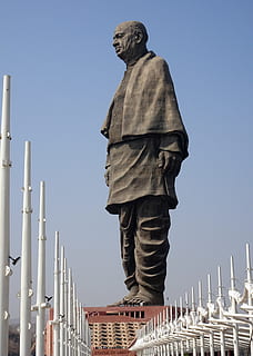 statue, patel, sardar, unity, statue of unity, tallest, narmada HD wallpaper