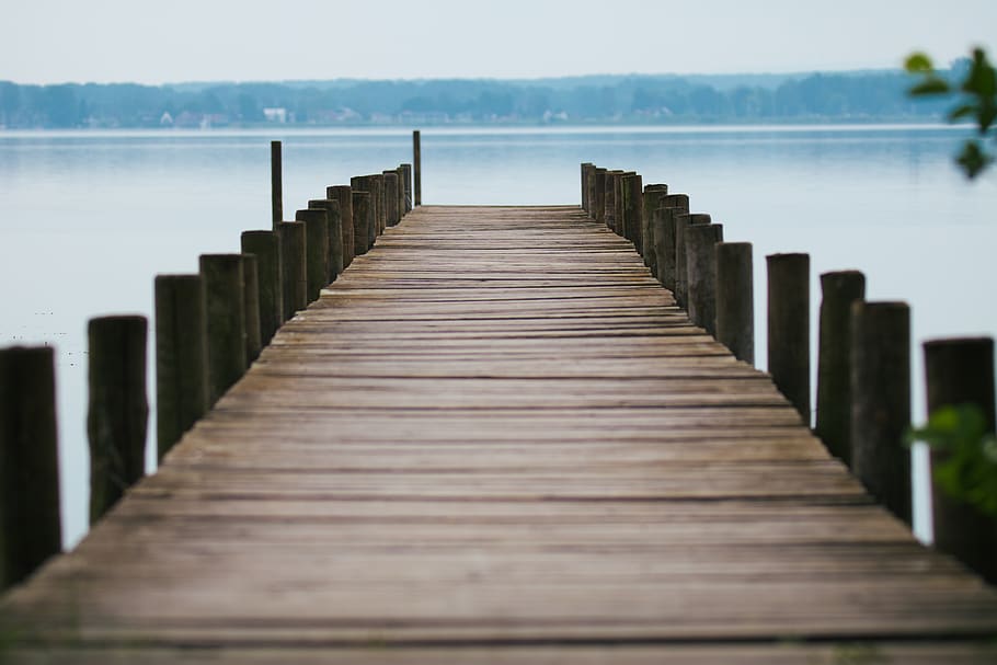 steinhuder sea, kai, web, lake, dock, water, sailing boats HD wallpaper