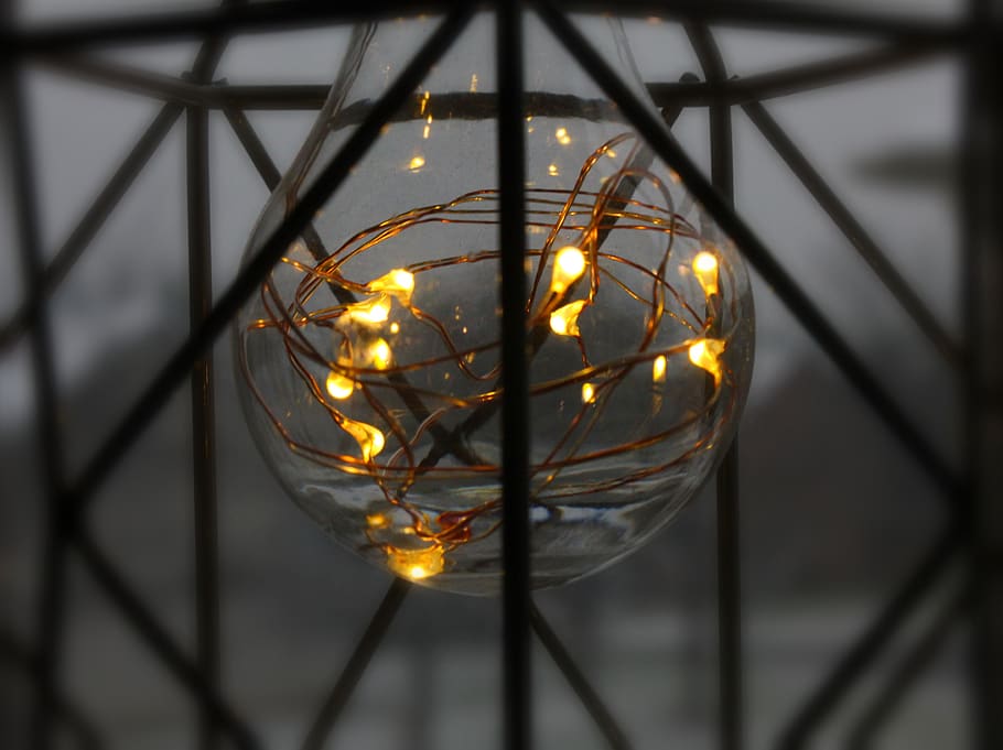bokeh, light, lightbulb, lighting equipment, close-up, illuminated HD wallpaper