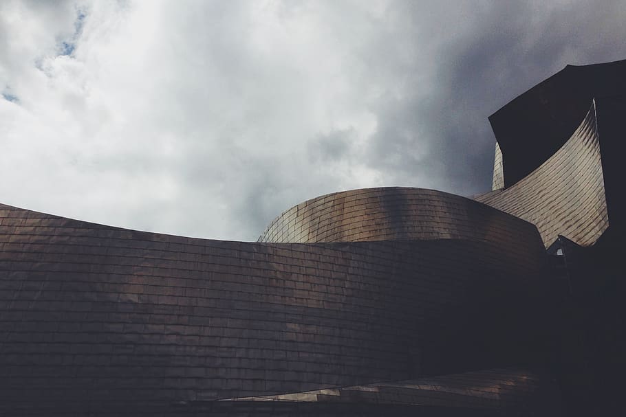 spain, bilbao, minimal, architecture, art, museum, design, built structure HD wallpaper