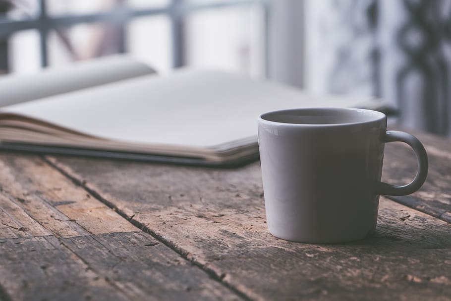 White Ceramic Coffee Mug, beverage, caffeine, cup, cup of coffee HD wallpaper