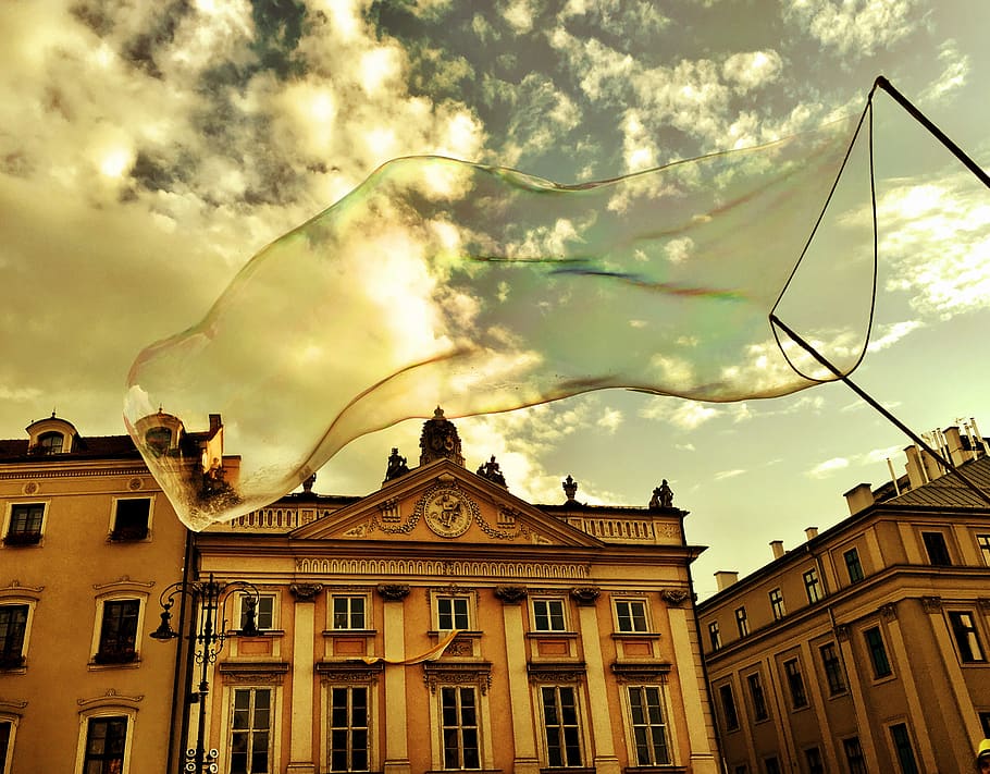 rynek, architecture, built structure, building exterior, cloud - sky HD wallpaper