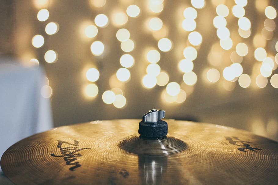honduras, tegucigalpa, zildjian, cymbal, lights, band, church, HD wallpaper