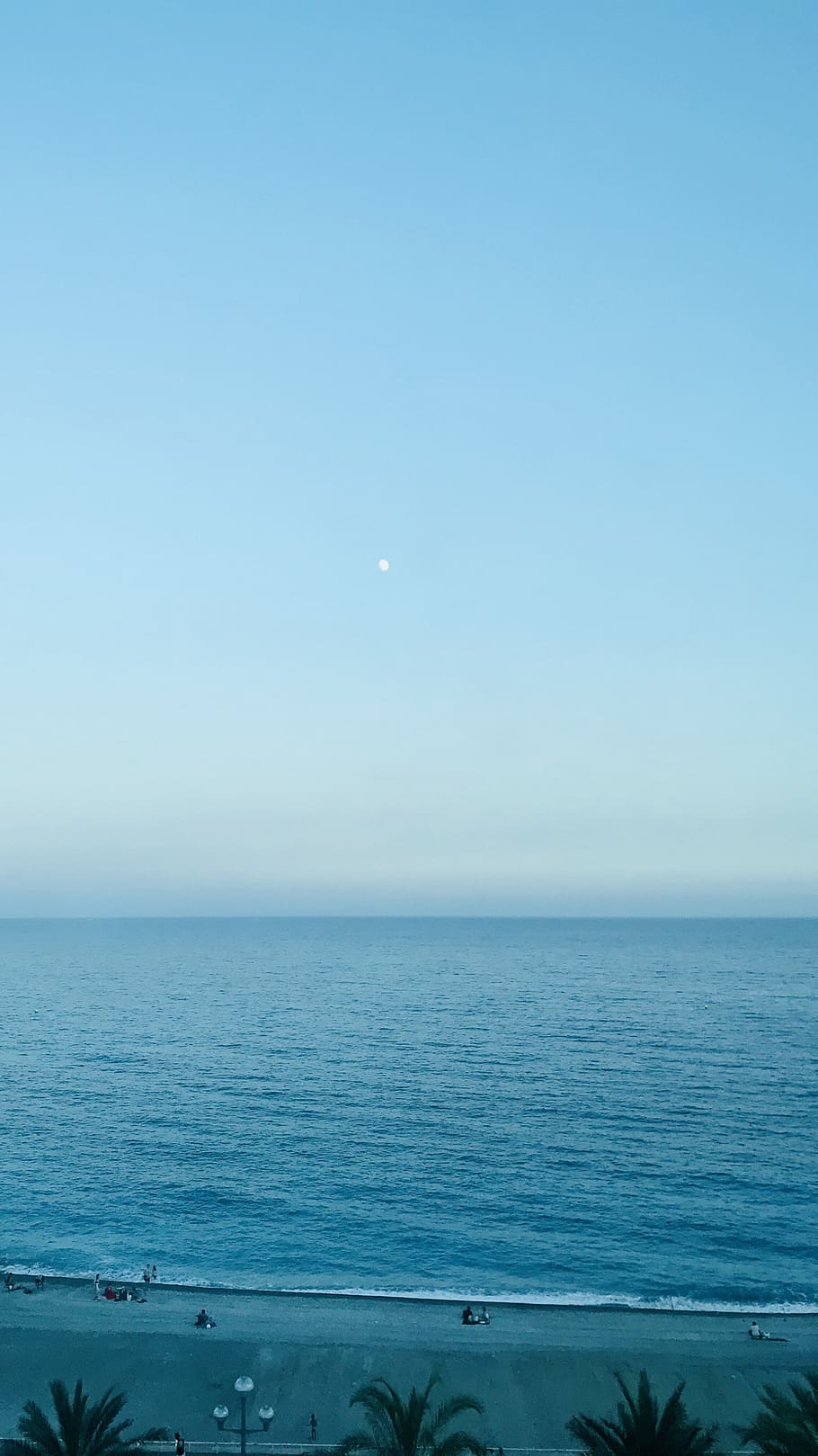 sea at daytime, beach, sky, nice, coast, ocean, water, outdoors HD wallpaper