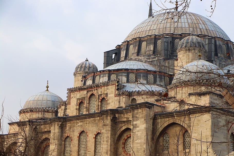 cami, istanbul, islam, turkey, religion, architecture, dome, HD wallpaper