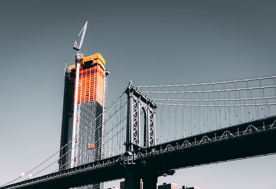 Steel Bridge, architecture, building, city, connection, infrastructure HD wallpaper