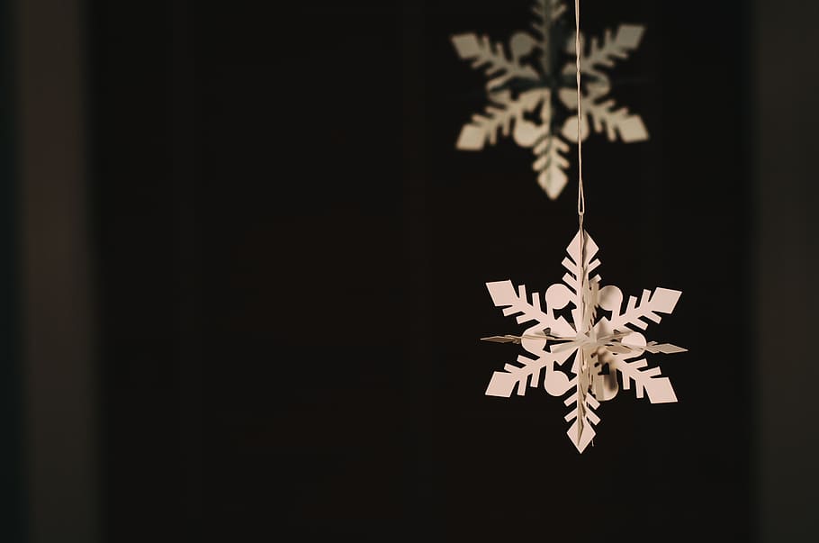 snow, winter, white, cold, weather, decoration, christmas, holiday HD wallpaper
