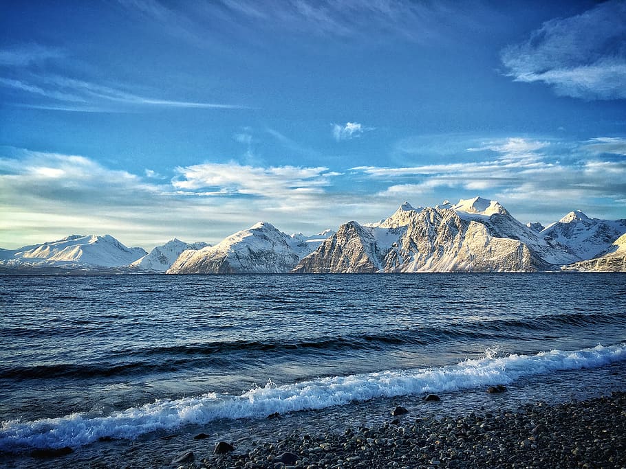 norway, djupvik, beauty in nature, scenics - nature, water HD wallpaper