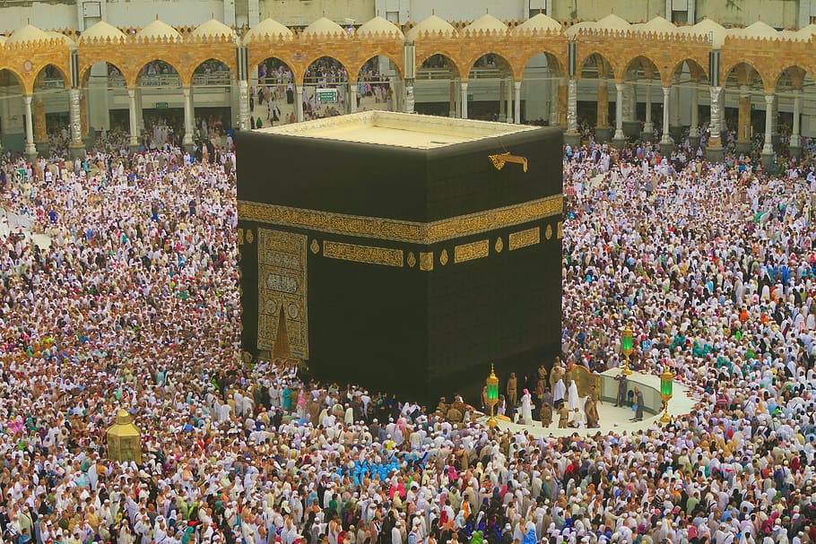 kaaba, islam, the pilgrim's guide, religion, mecca, cami, masjid, HD wallpaper