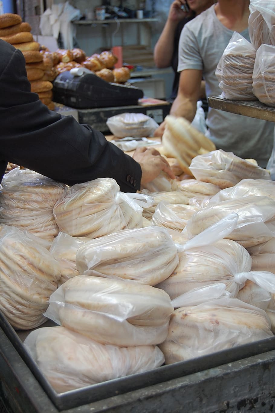 bread, market, buy, cool, baked, oven, socialization, tradition HD wallpaper