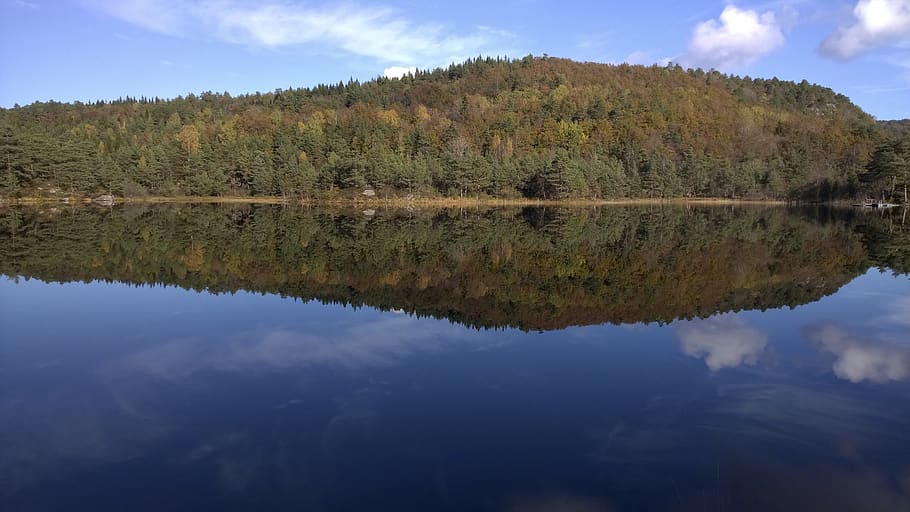 water, the, landscape, reflection, tourism, nature, sky, tree HD wallpaper