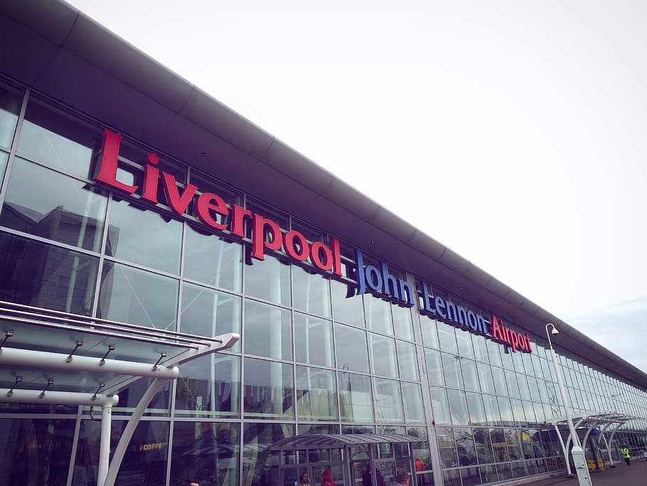 reino unido, speke, airport, liverpool, john lennon, architecture, HD wallpaper