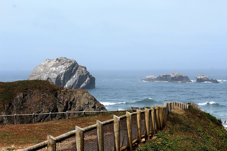 facerock, oregon coast, sea, water, beauty in nature, scenics - nature HD wallpaper