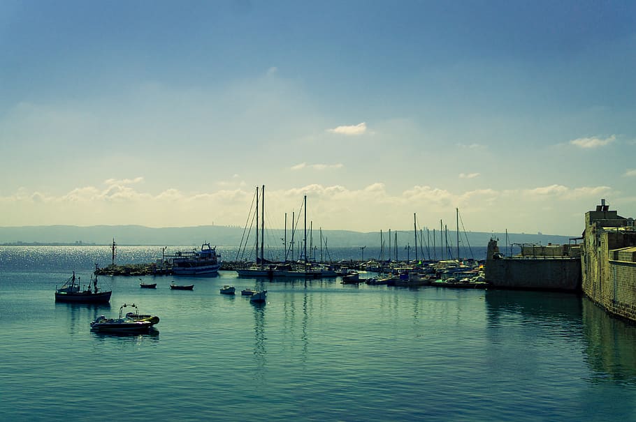 israel, akko, nautical vessel, transportation, mode of transportation HD wallpaper