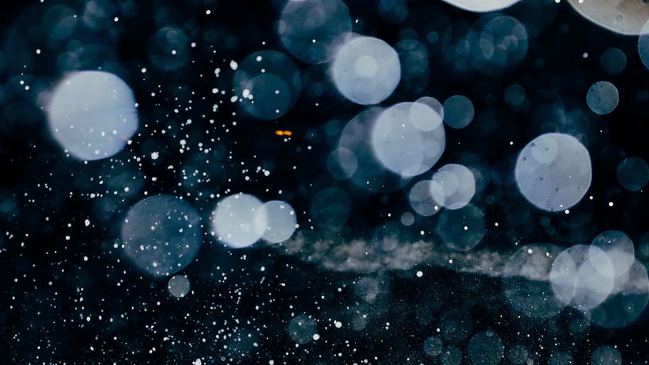 bokeh effects wallpaper, circle, abstract, texture, depth of field HD wallpaper