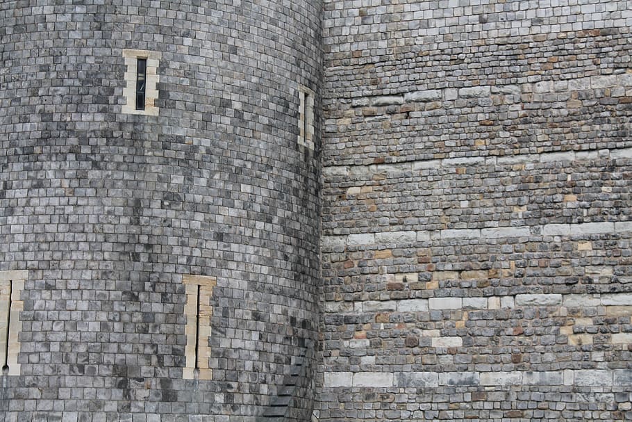 gray brick wall, architecture, built structure, wall - building feature HD wallpaper