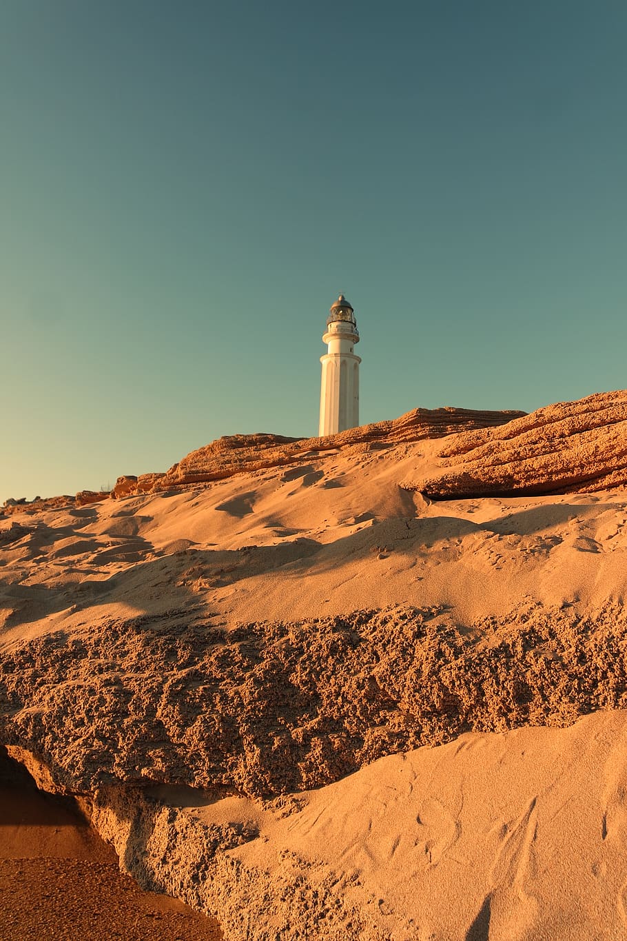 spain, barbate, lighthouse, sky, guidance, protection, direction HD wallpaper