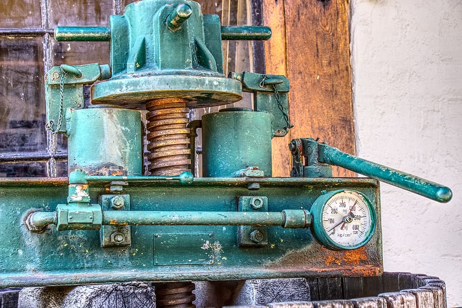 wine press, obsolete, old, broken, abandoned, dilapidated, shabby HD wallpaper