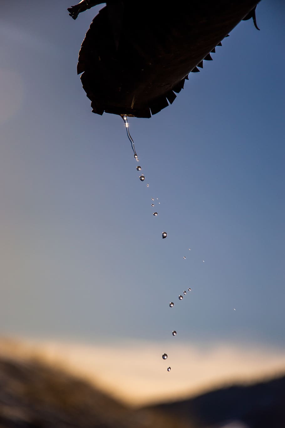 combloux, autumn, water, waterdrop, bokeh, sky, nature, motion HD wallpaper
