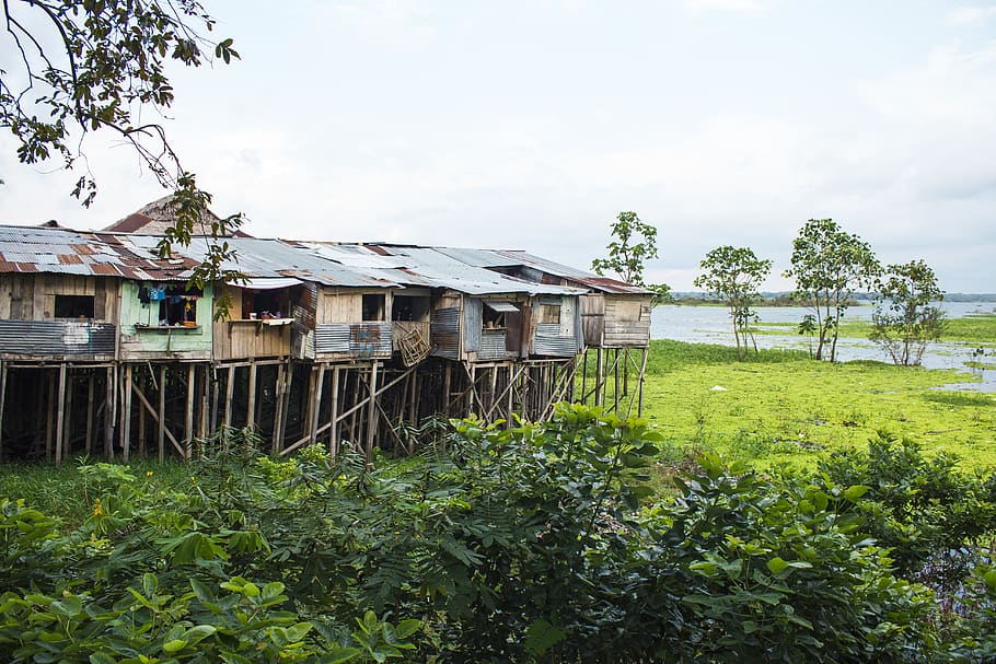 peru, iquitos, amazon, poverty, river, nature, riverpeople HD wallpaper