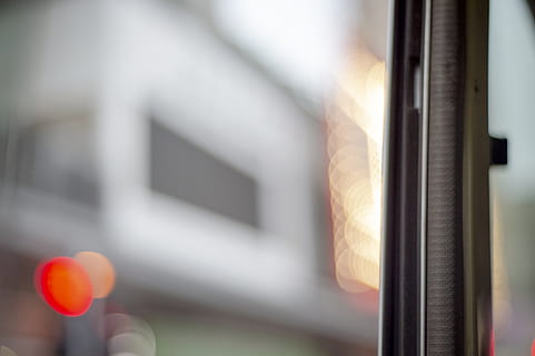 home decor, window, bokeh, blur, background, wallpaper, traffic lights HD wallpaper