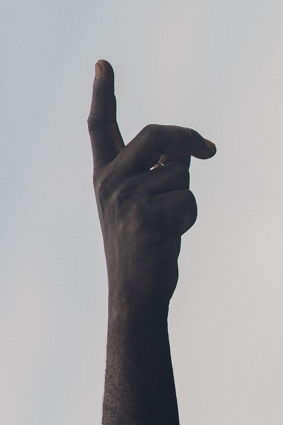 right human hand, human body part, one person, human finger, copy space HD wallpaper