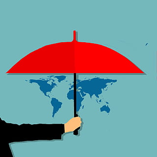information, data, world, planet, security, protected, umbrella HD wallpaper