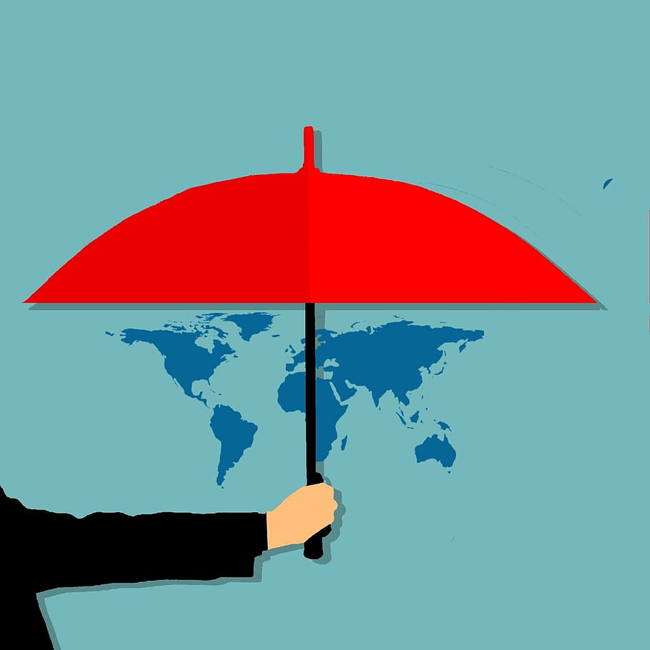 information, data, world, planet, security, protected, umbrella HD wallpaper