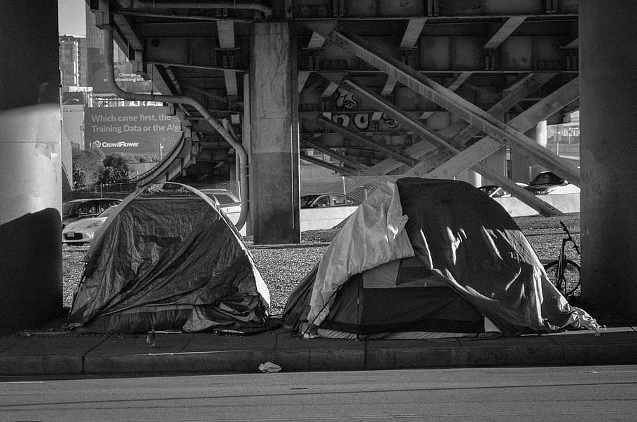 camp, san francisco, poor, architecture, built structure, day HD wallpaper