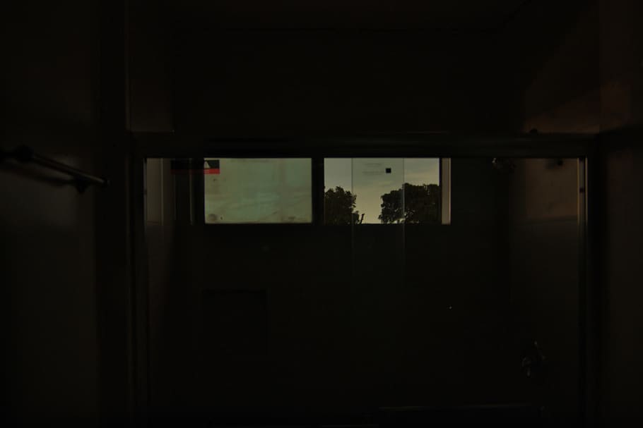 home decor, window, monitor, electronics, screen, display, night HD wallpaper