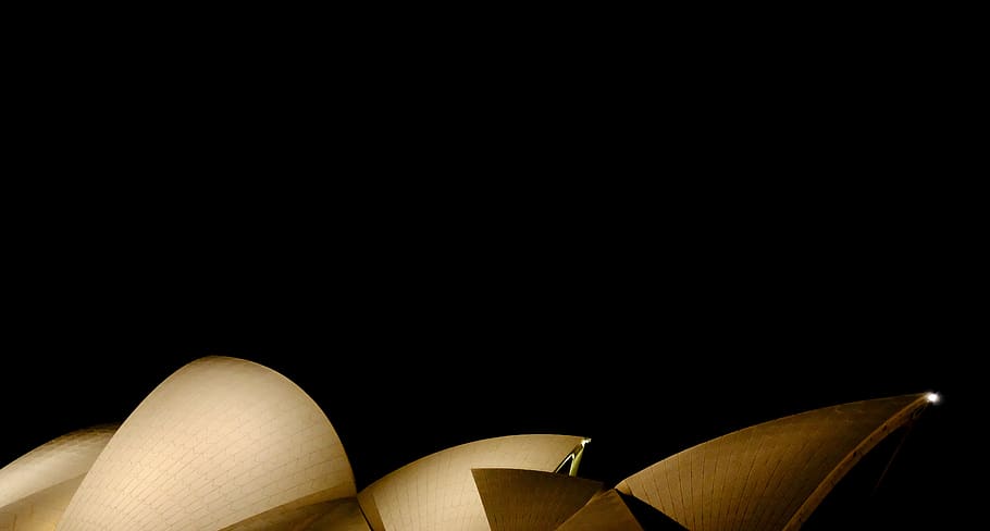 Sydney Opera House, dome, architecture, building, australia, lighting HD wallpaper