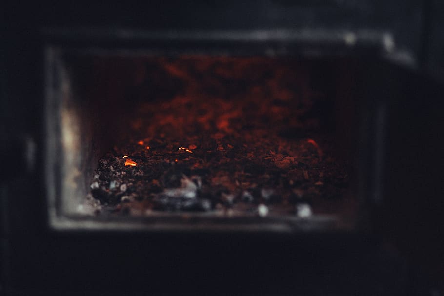 old, stove, hot, fire, flame, ashes, burning, fire - natural phenomenon HD wallpaper
