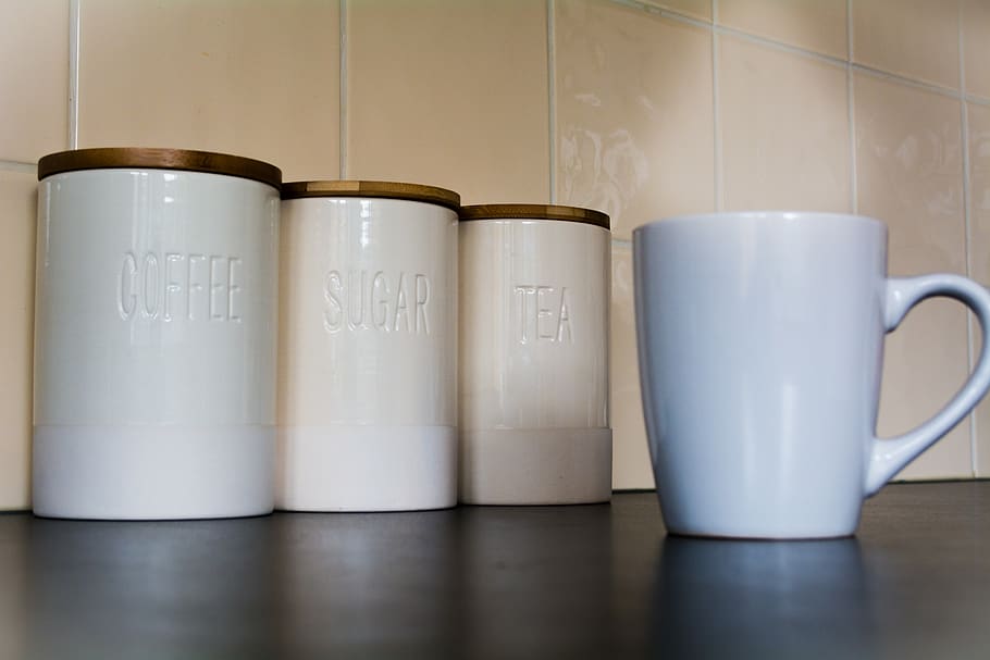 mornings, coffee, sugar, tea, cup, indoors, no people, mug HD wallpaper