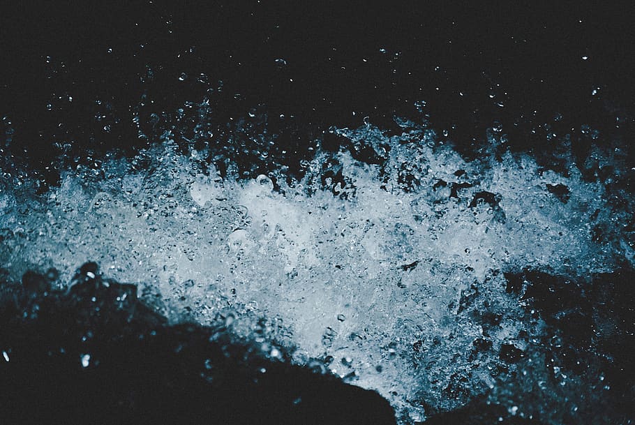 nature, water, waves, crashing, splash, no people, motion, splashing HD wallpaper