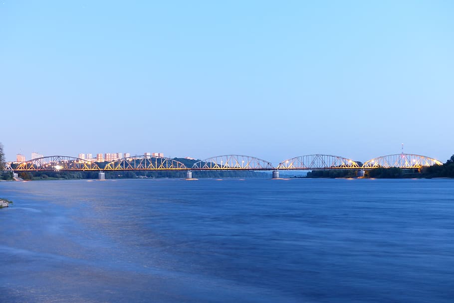 brown suspension bridge, building, architecture, arched, arch bridge HD wallpaper