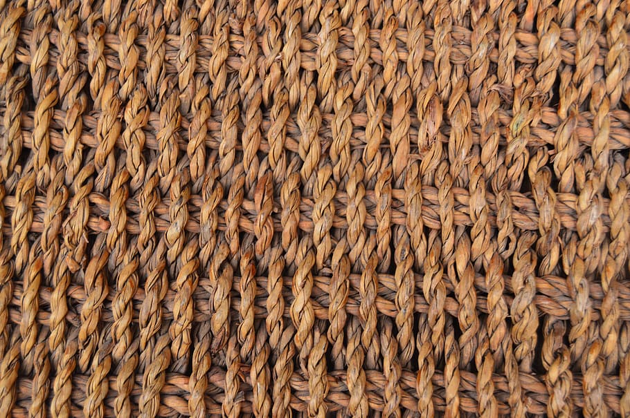 texture, tropical, handmade, brown, backgrounds, full frame HD wallpaper