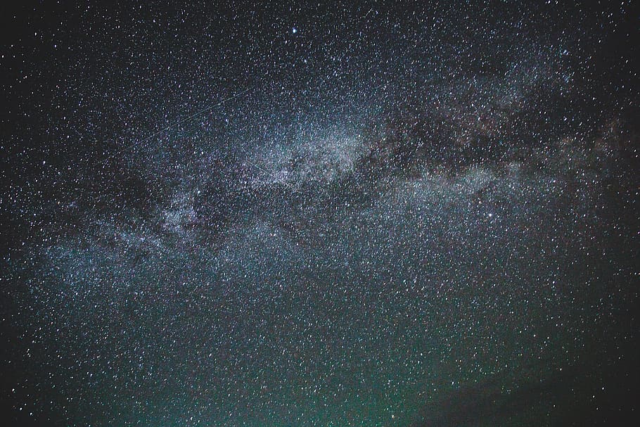 night, space, astronomy, galaxy, universe, nebula, outdoors, HD wallpaper