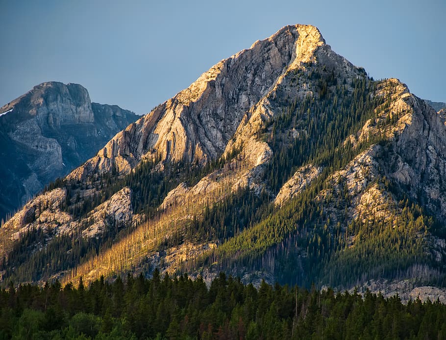 mountain peak, scenics - nature, beauty in nature, tranquil scene HD wallpaper