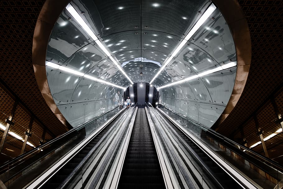 building interior photography, ornament, warsaw, poland, grey